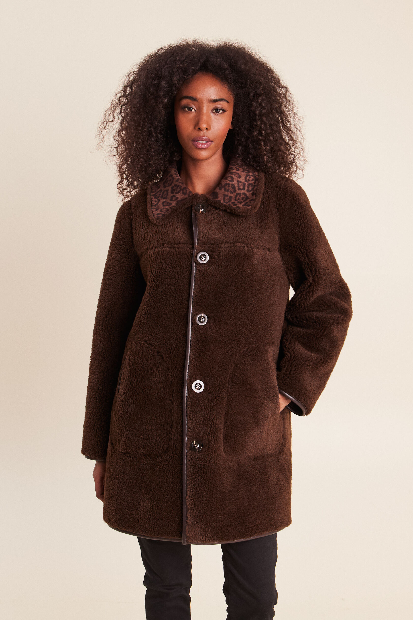 Manteau col montant, BREAL