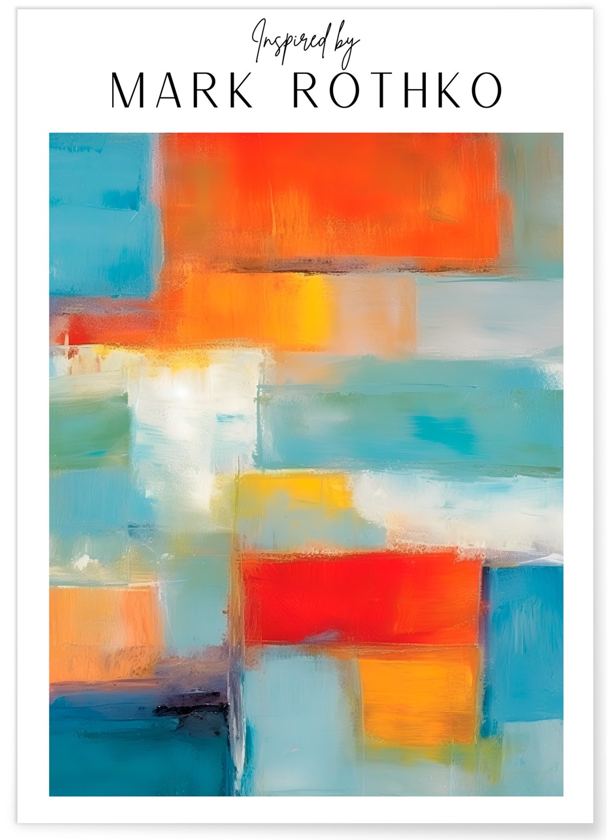 Affiche Mark Rothko n°19, L'AFFICHERIE