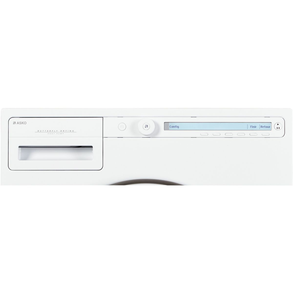 Sèche linge pompe à chaleur t208h.w blanc Asko | La Redoute