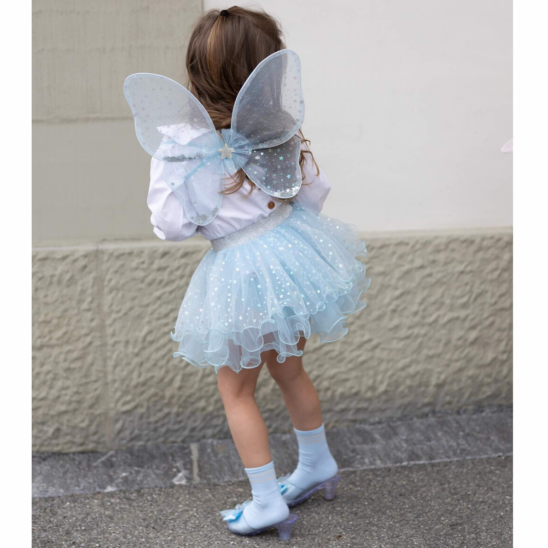 YSAOAKA 4 pcs Deguisement Fee, tutu baguette magique, barrette à nœud