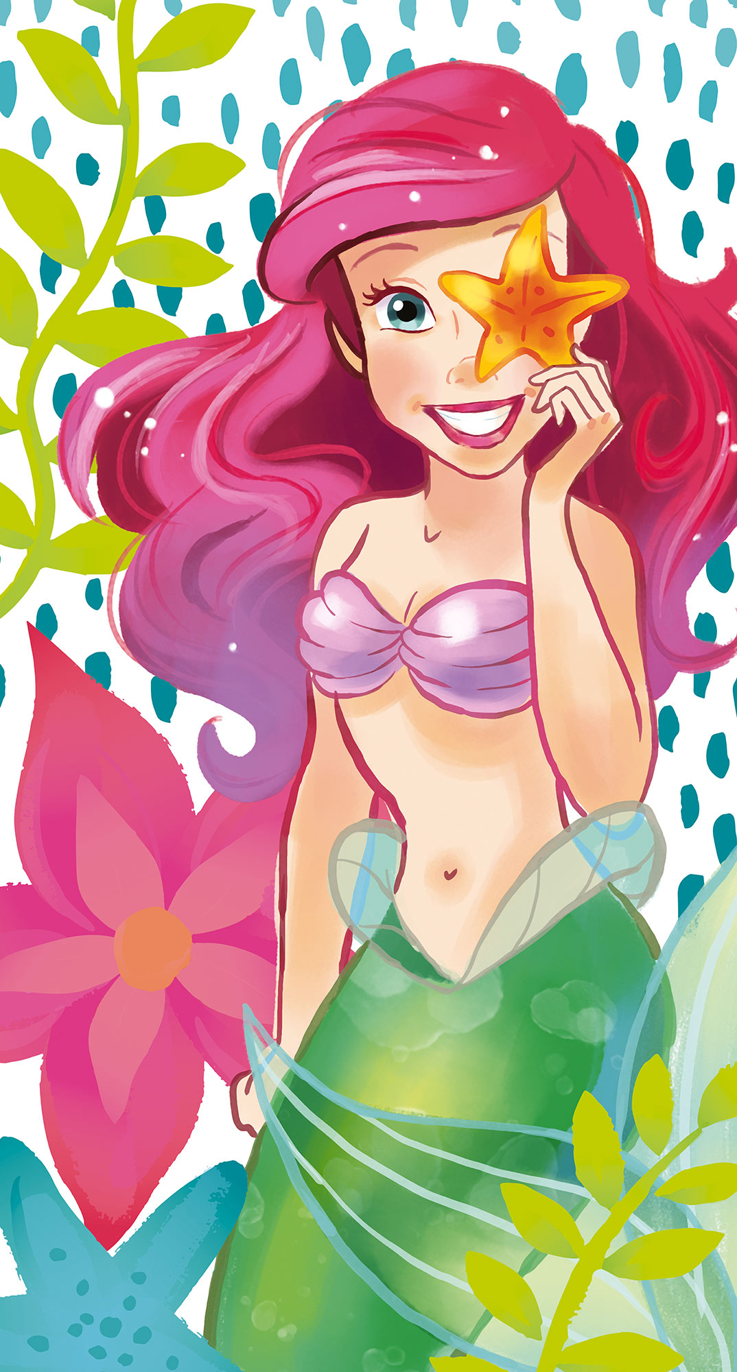 Papier peint Komar - Ariel Seastar - 150 x 280 cm, HEXOA