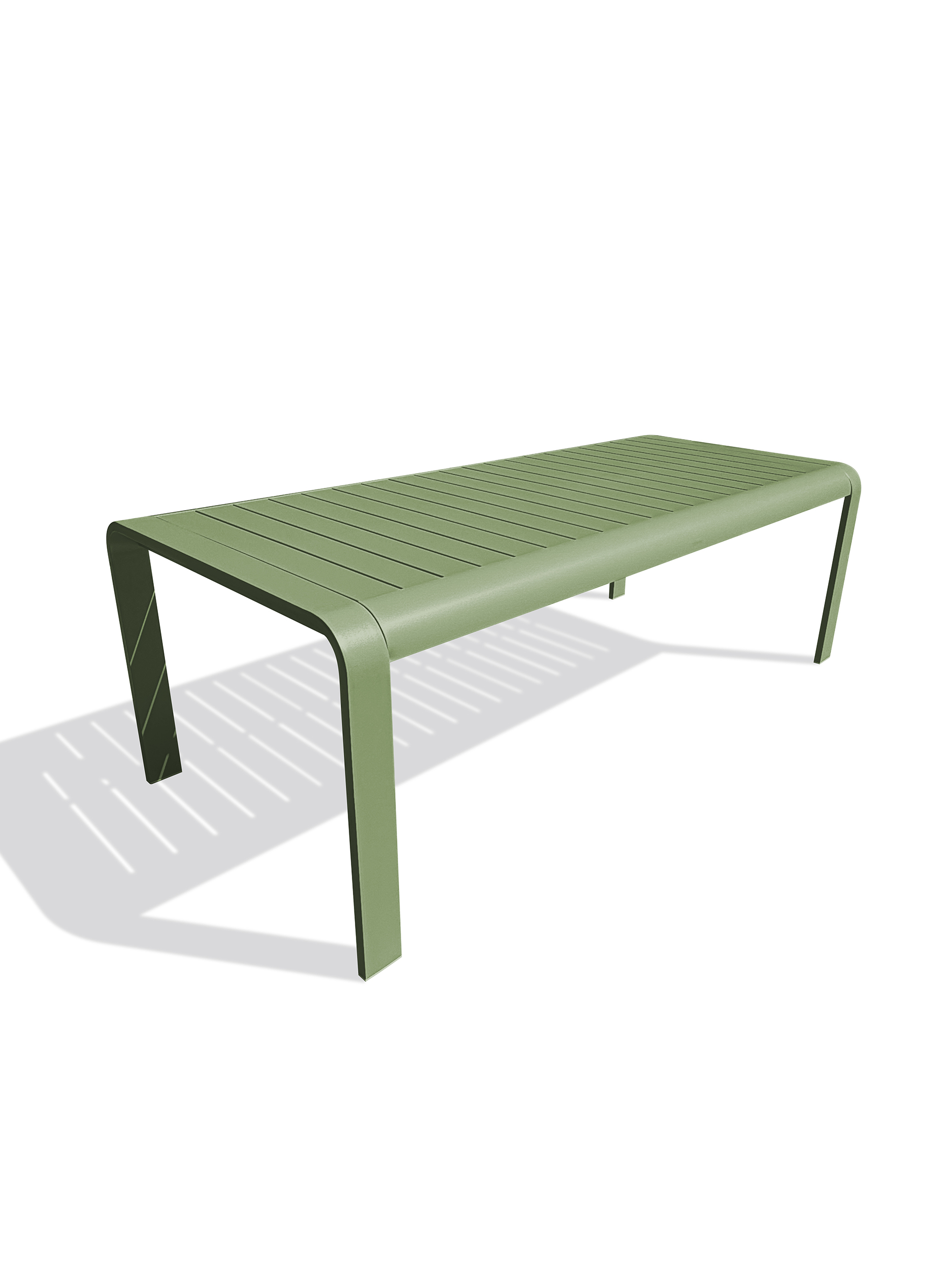 Table de jardin en aluminium  HANOI, DCB GARDEN