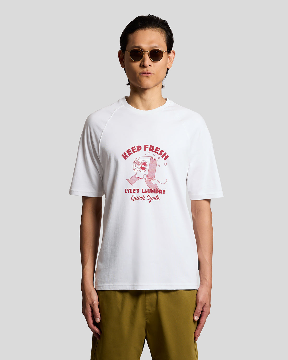 T-shirt graphique poitrine, LYLE & SCOTT
