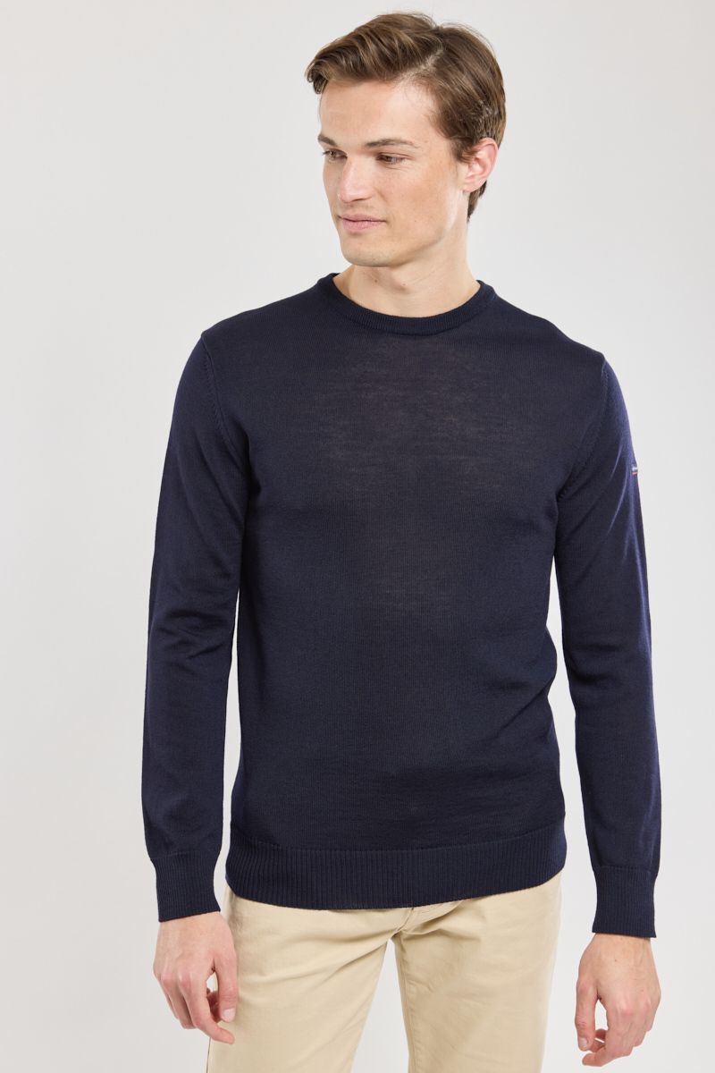 Pull en laine mérinos DAMGAN, ARMOR-LUX