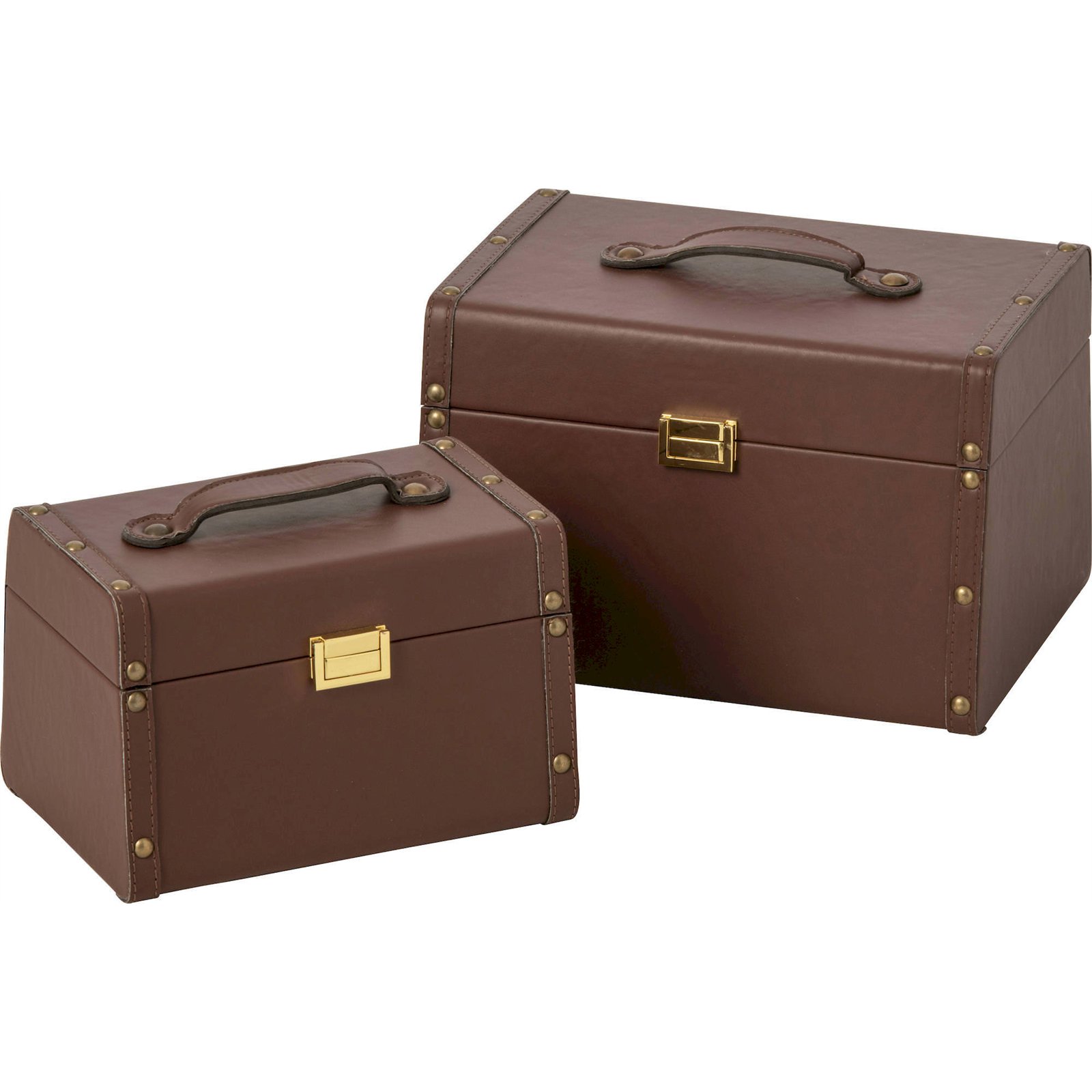 Boîtes de rangement en bois (lot de 2), RECOLLECTION