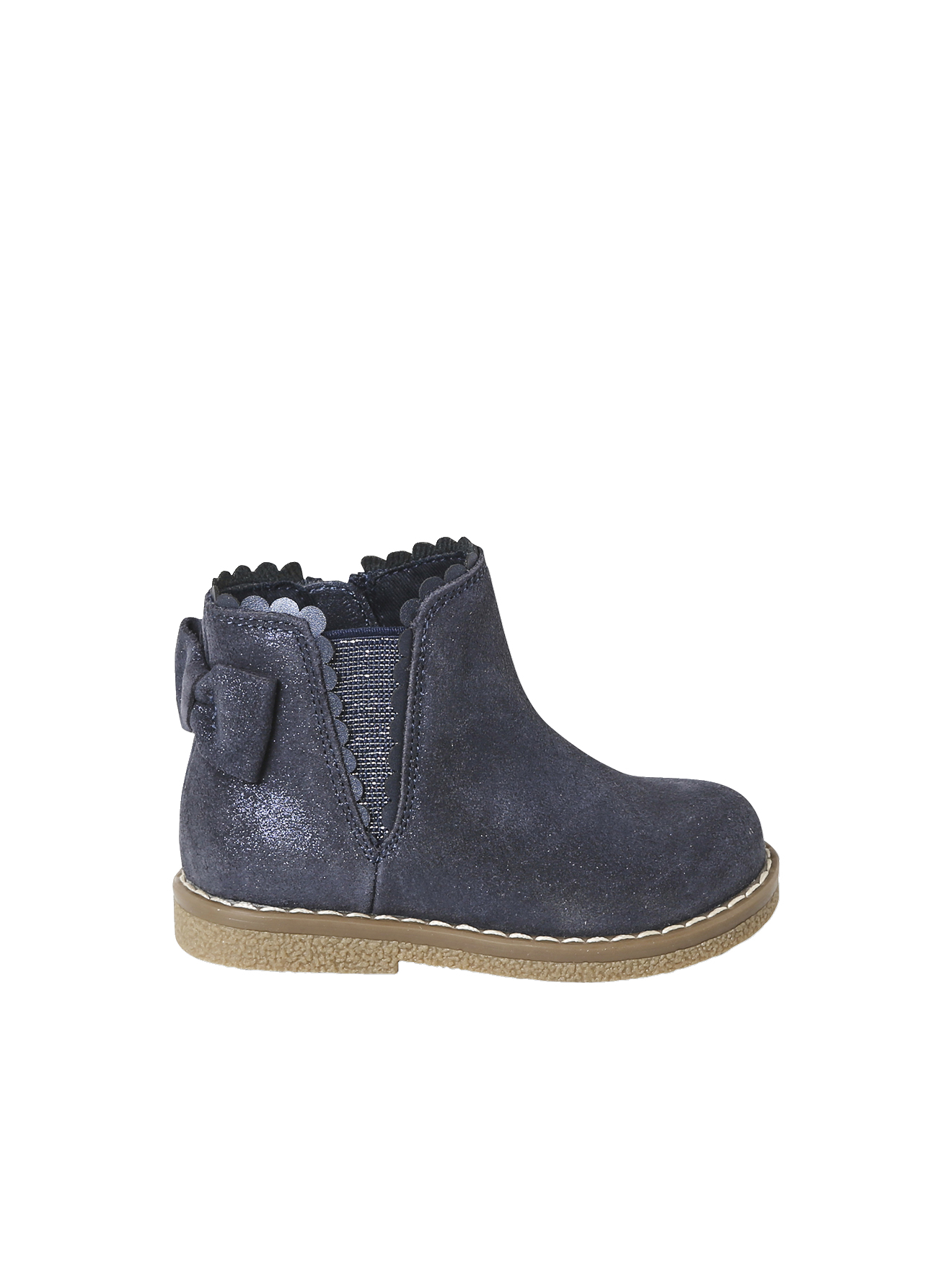 Boots bébé cuir zippées, VERTBAUDET