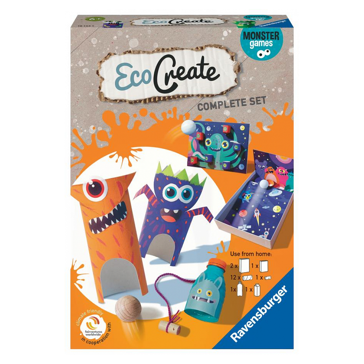 Ecocreate midi - monster games / jeux d'adresse, RAVENSBURGER