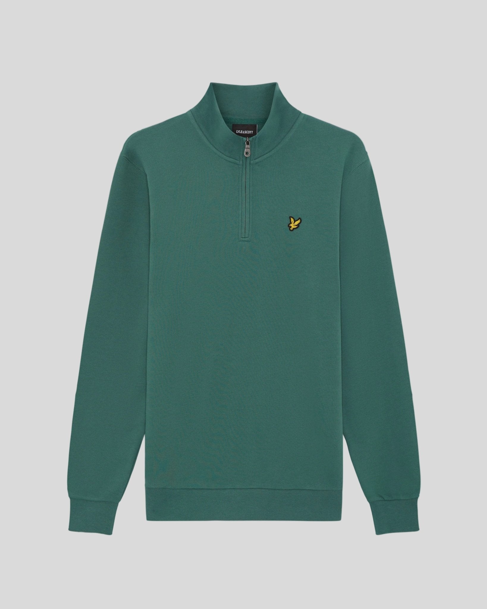 Sweat-shirt en coton à col camionneur, LYLE & SCOTT