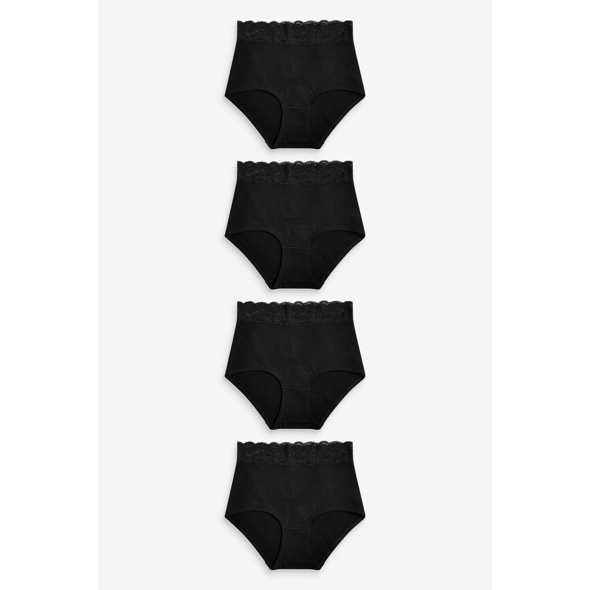 Culottes couvrantes et dentelle, lot de 4, NEXT