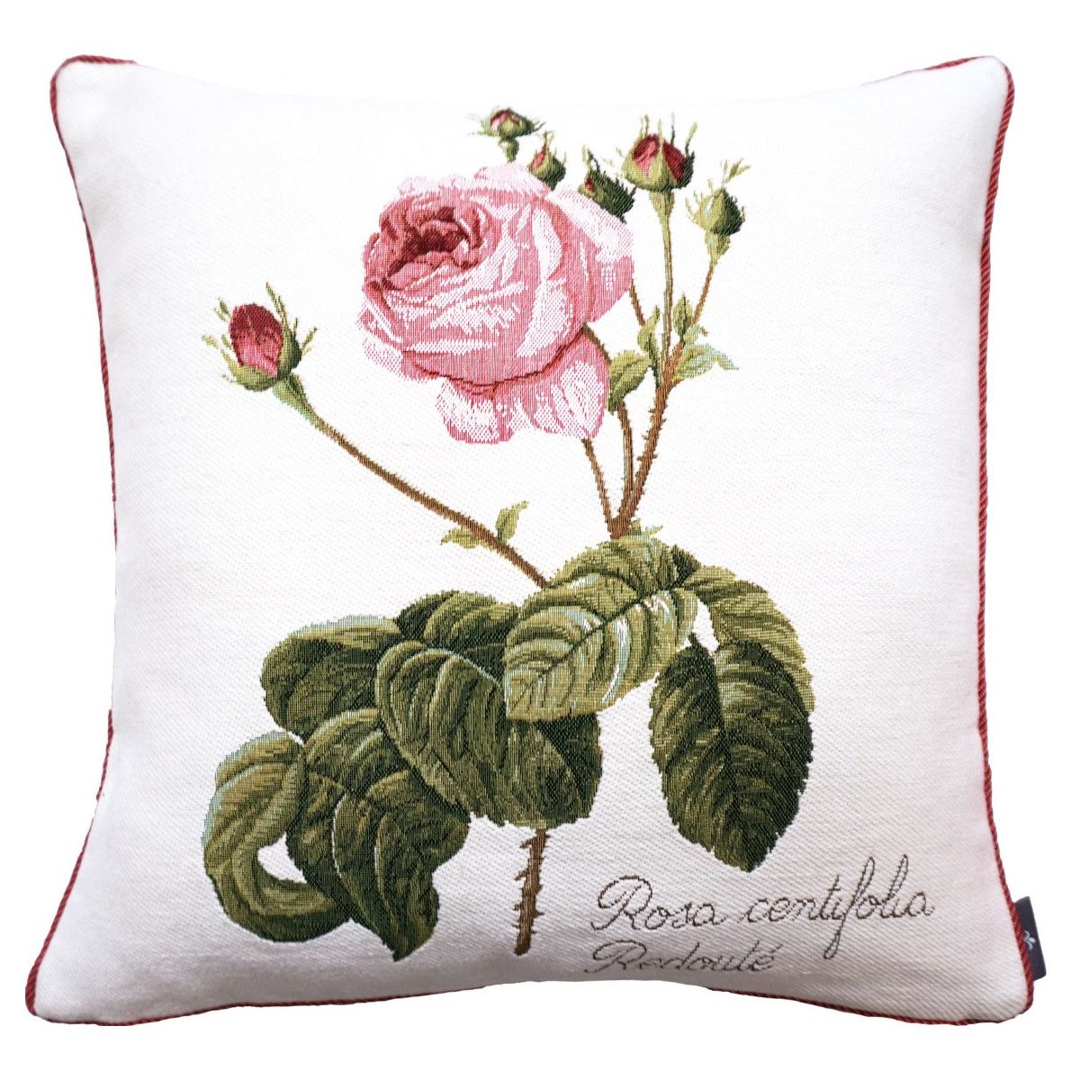coussin rose a gauche made in france, france