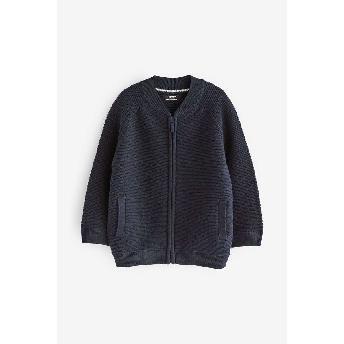 Bomber zippé avec col rond, NEXT