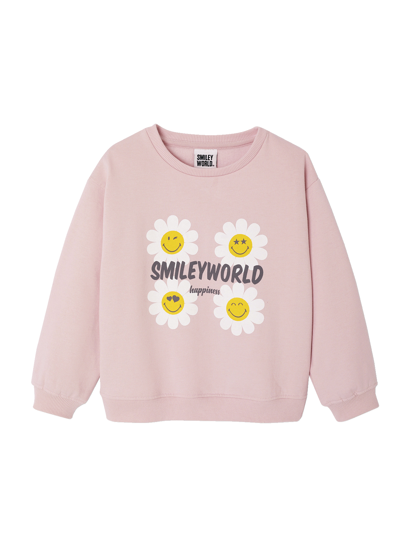 Sweat Smiley® World Fille, VERTBAUDET