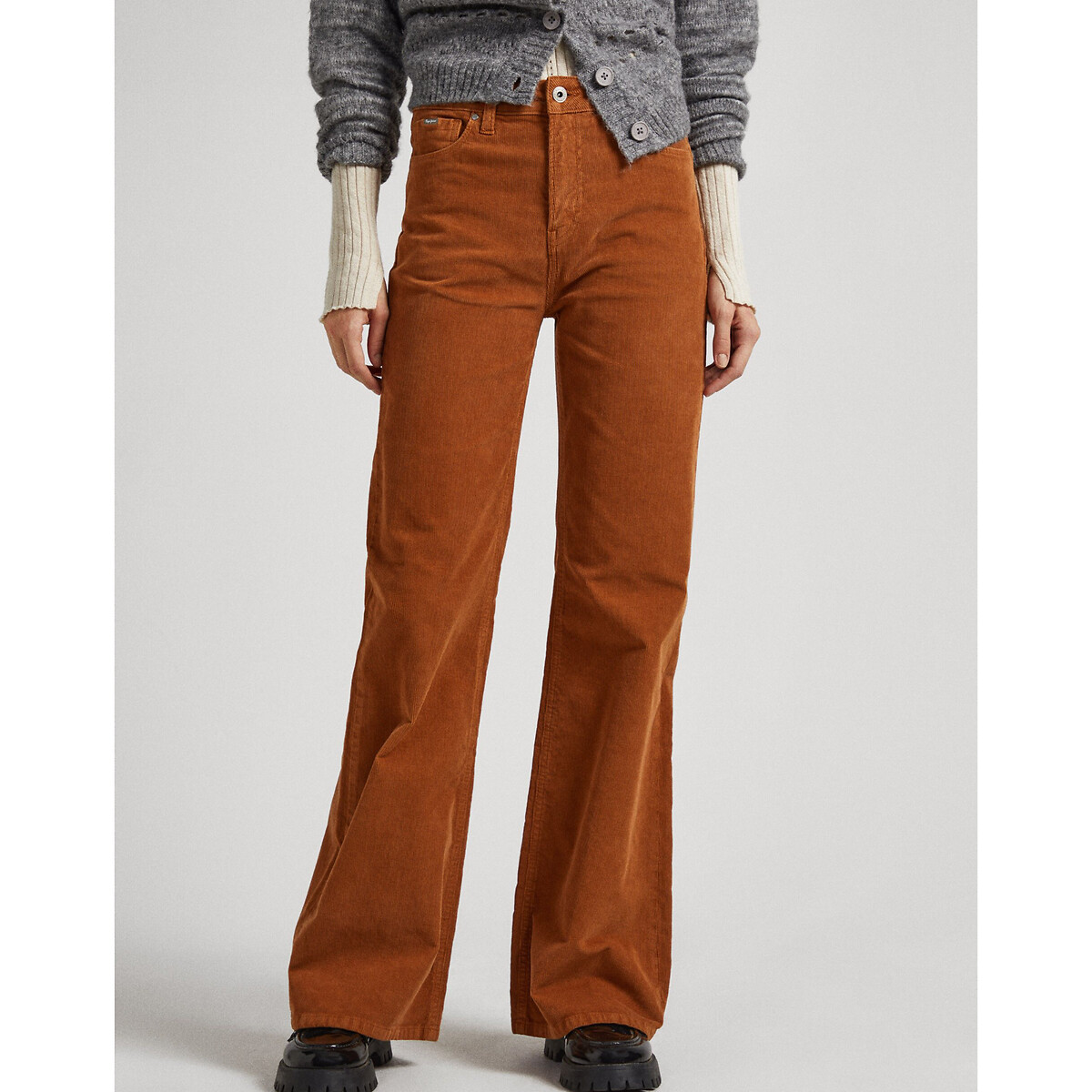Willa Cotton Flared Trousers