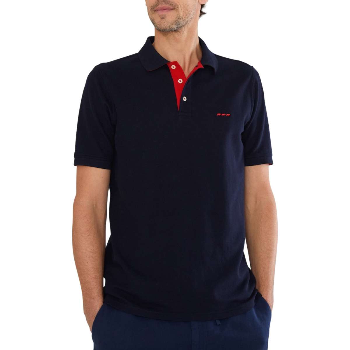 MISE AU GREEN Polos Manches courtes Bleu, MISE AU GREEN