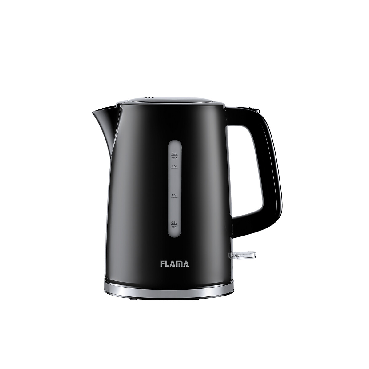 Jarro elétrico preto 1,7L, 727FL, da Flama, FLAMA