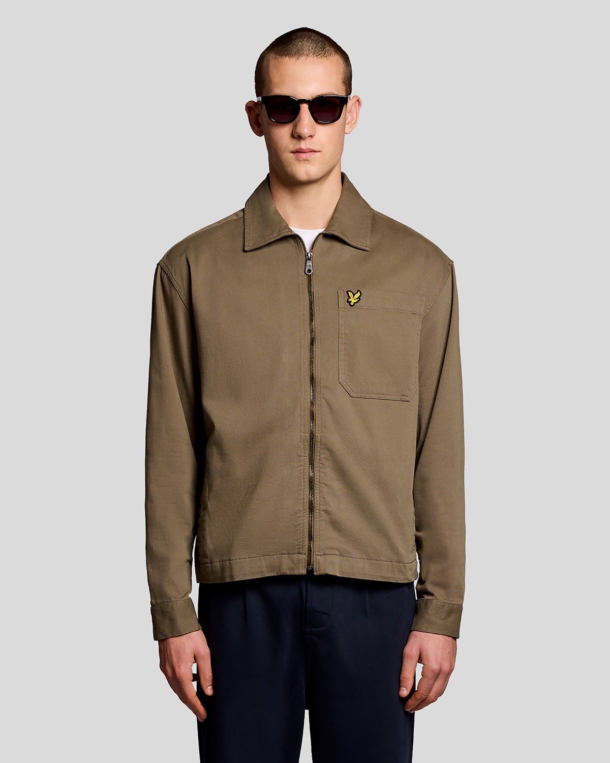 Surchemise légère délavage enzymatique, LYLE & SCOTT