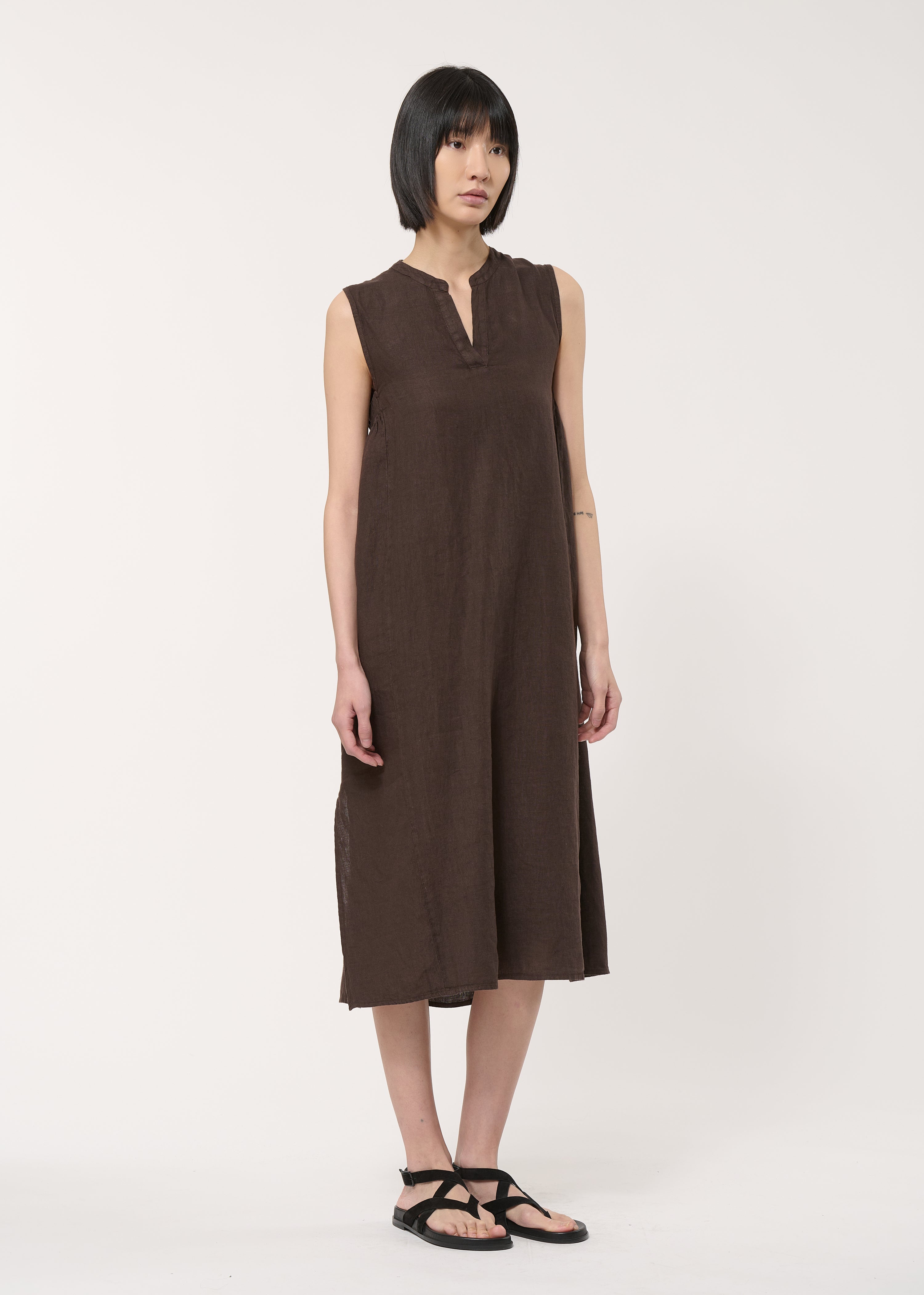 Robe sans manches en lin, HUMILITY