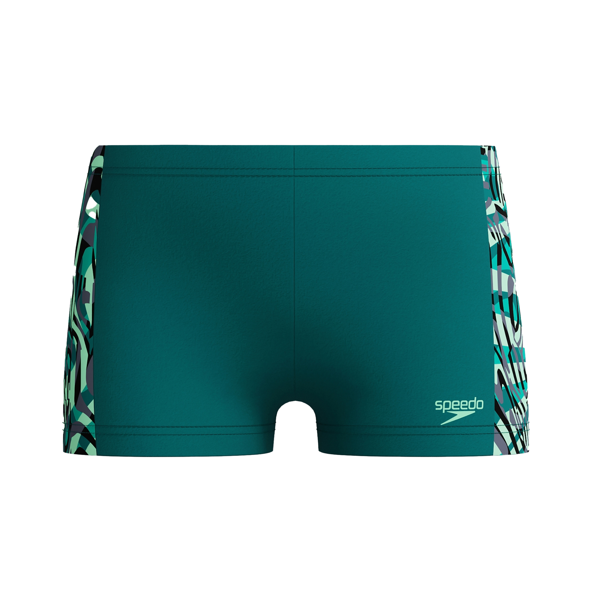 Short de bain motif/style lignes abstraites, SPEEDO