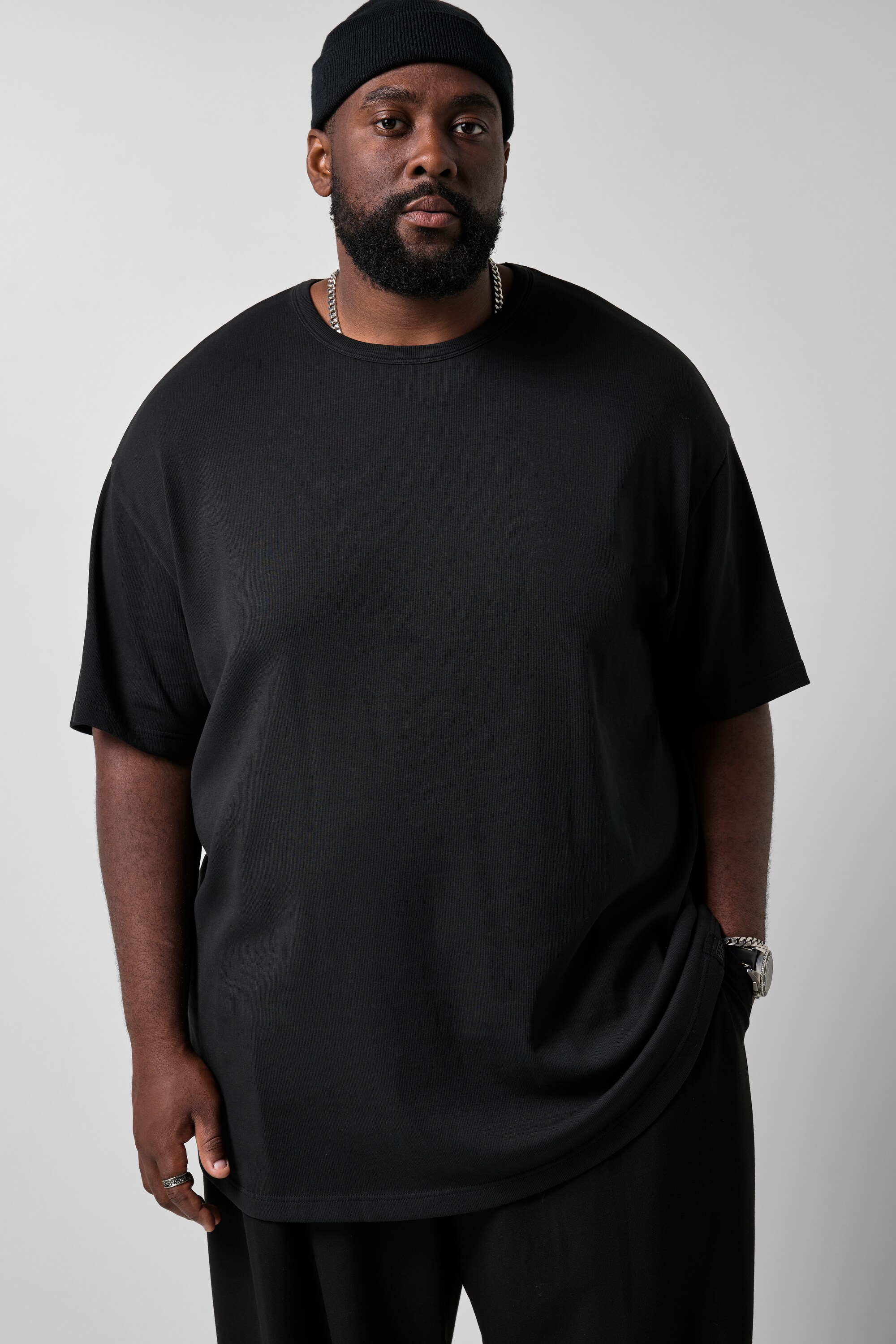 T-shirt à manches courtes, coupe oversize, STHUGE