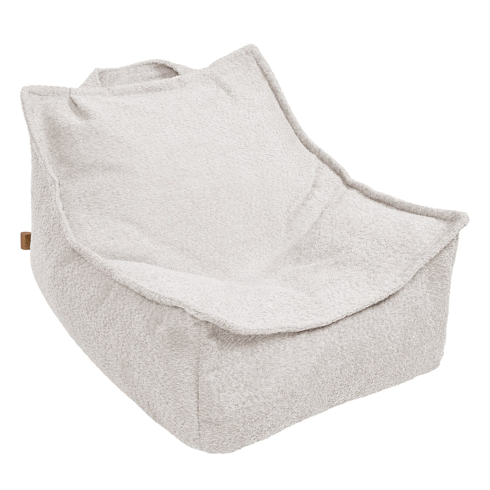Pouf poire en bouclette BOUCLE, MEOW BABY
