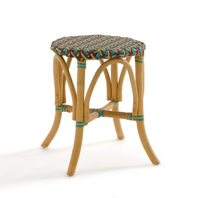 Musette Braided Rattan Cane Stool LA REDOUTE INTERIEURS