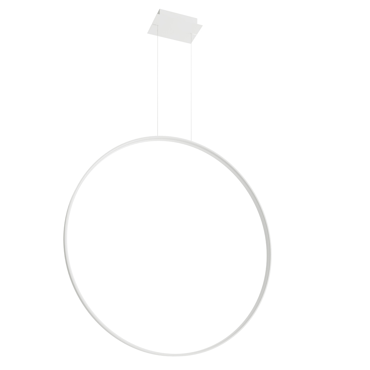Suspension Aluminium Blanc LED 1 Rio, EDEN