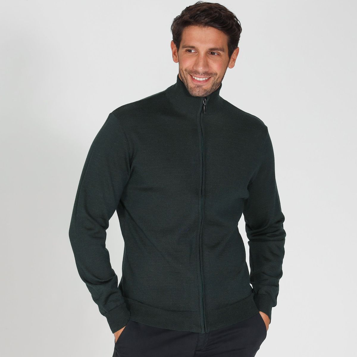 Gilet vert online homme