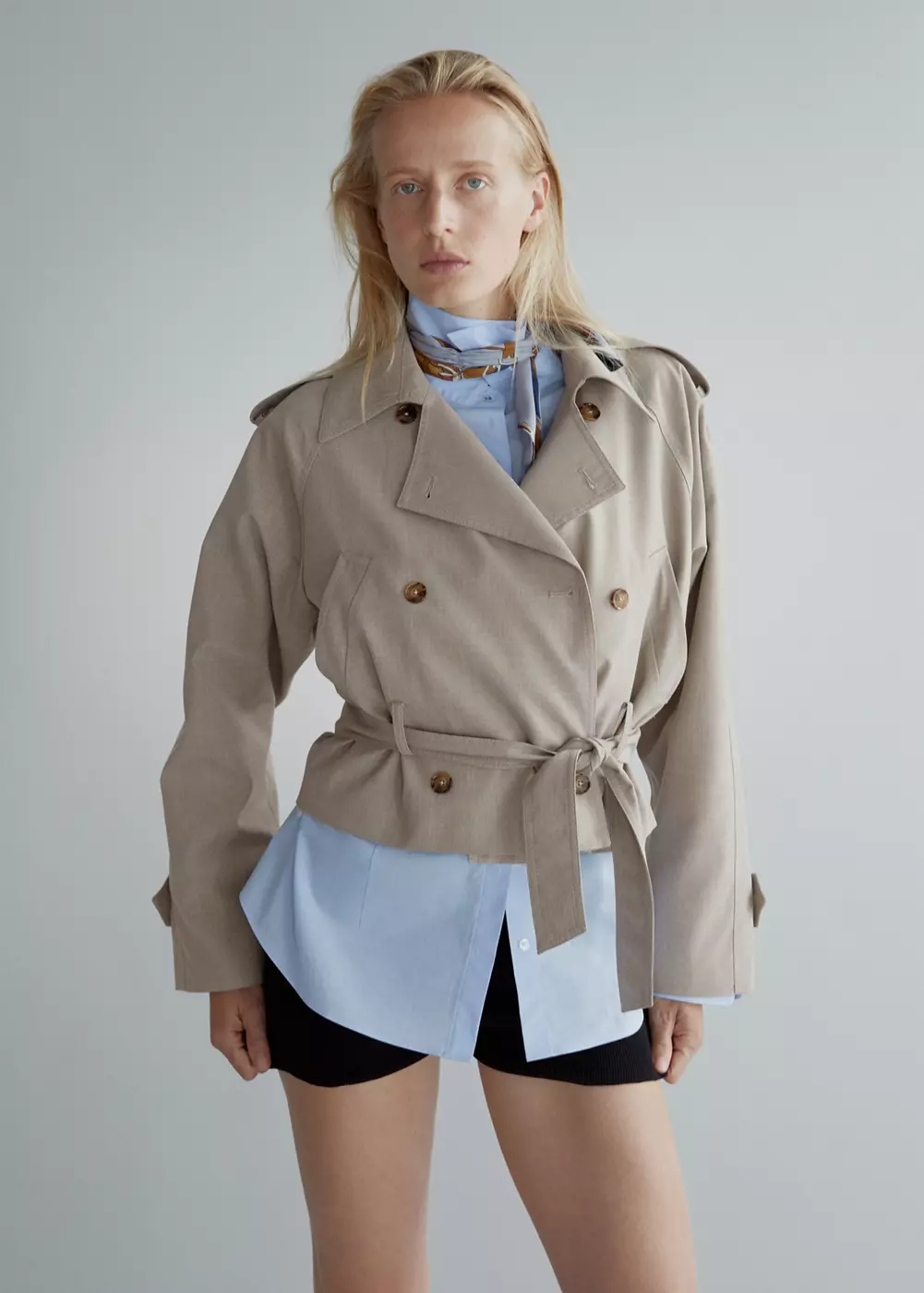 Trench court ceinture, MANGO