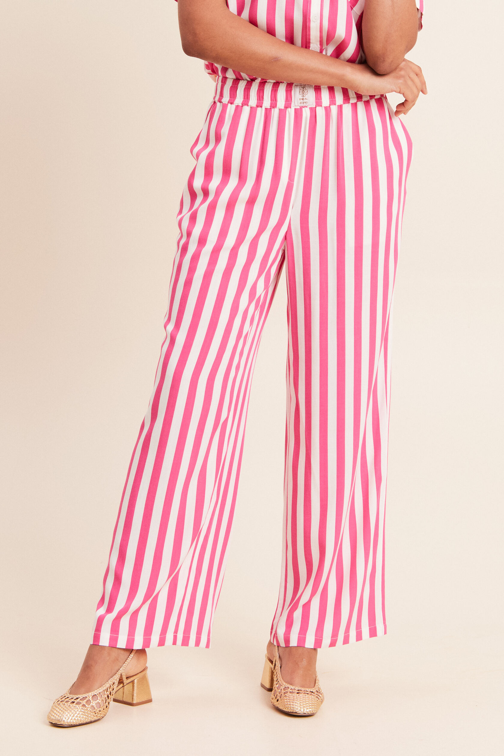 Pantalon fluide et large taille standard, BREAL