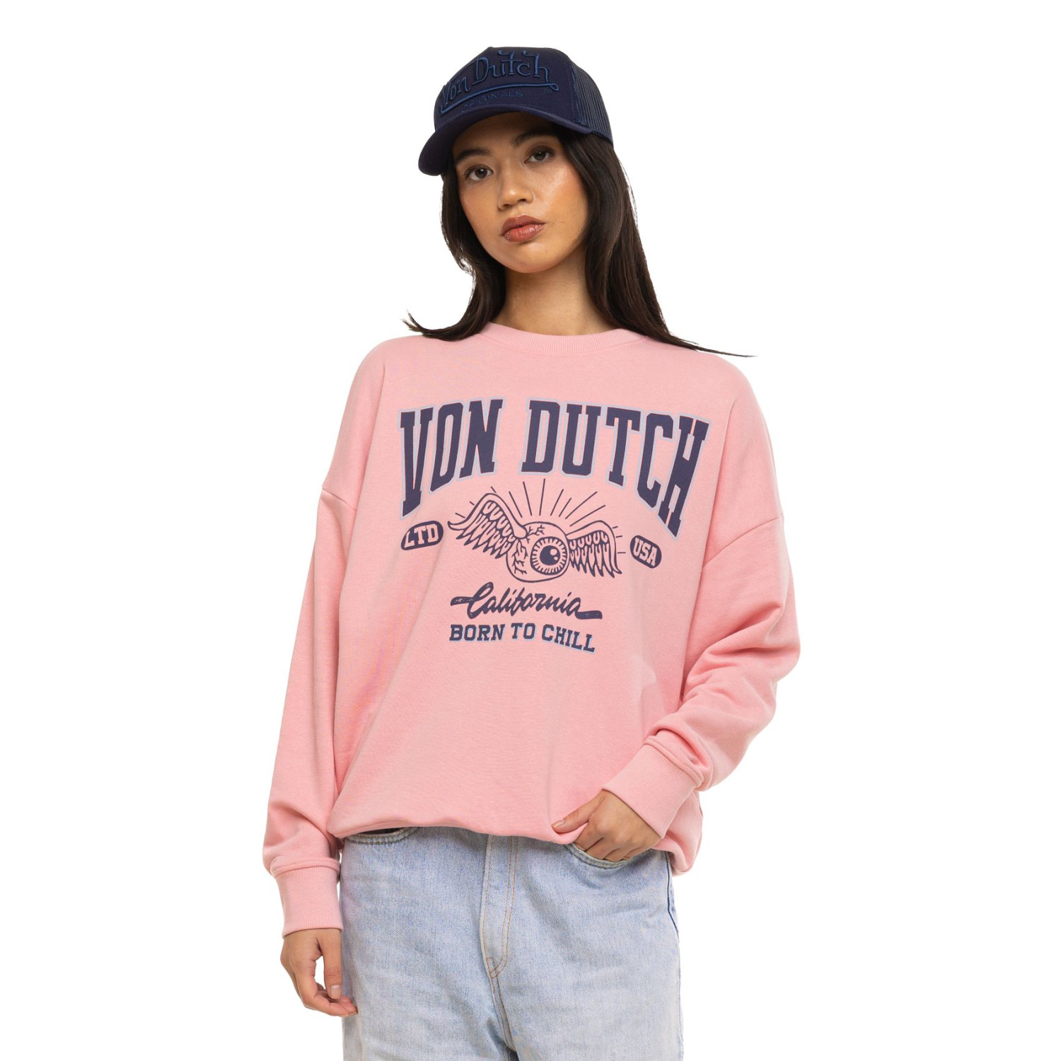 Sweat crewneck COLLEGE, VON DUTCH
