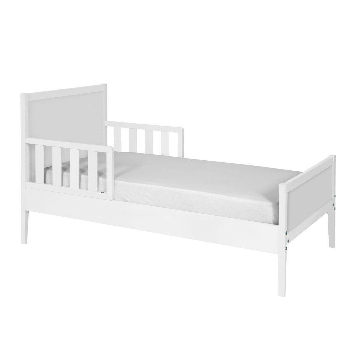 Lit enfant avec tiroirs 90x200 marius blanc Couleur blanc Alfred Et  Compagnie