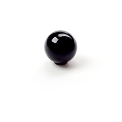 Bouton De Meuble Décoratif Boule Noir, Diam. 29 Mm REI