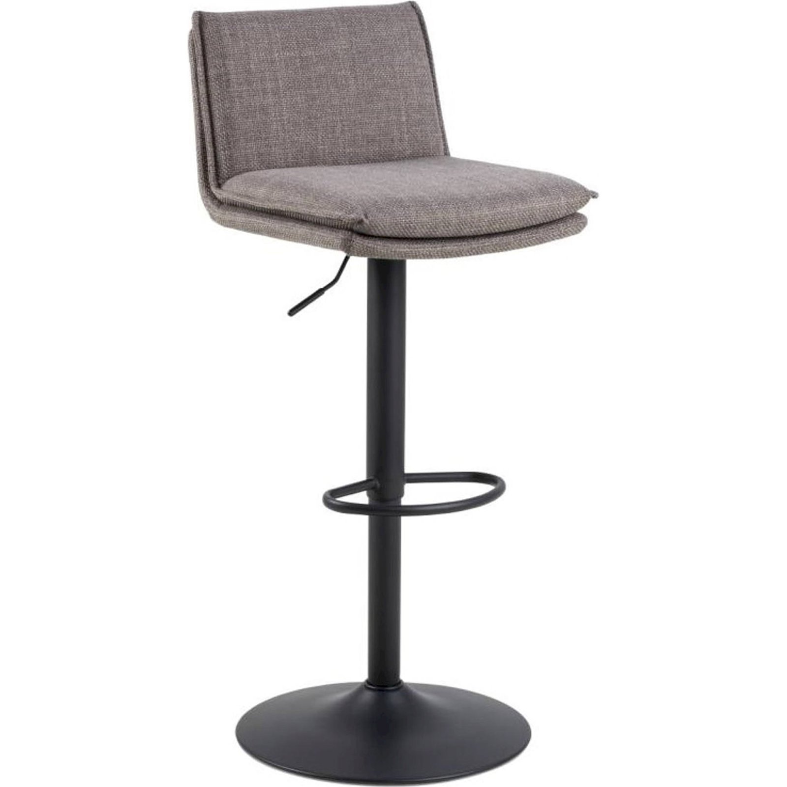 Tabouret de bar pivotant velours PERVEL, RECOLLECTION