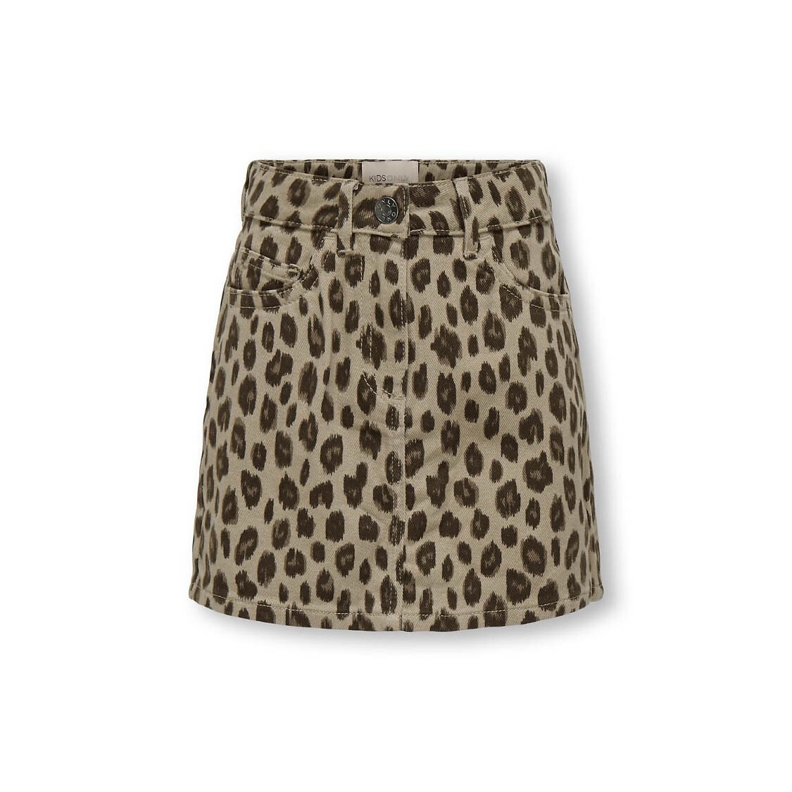 Korte rok met luipaardprint