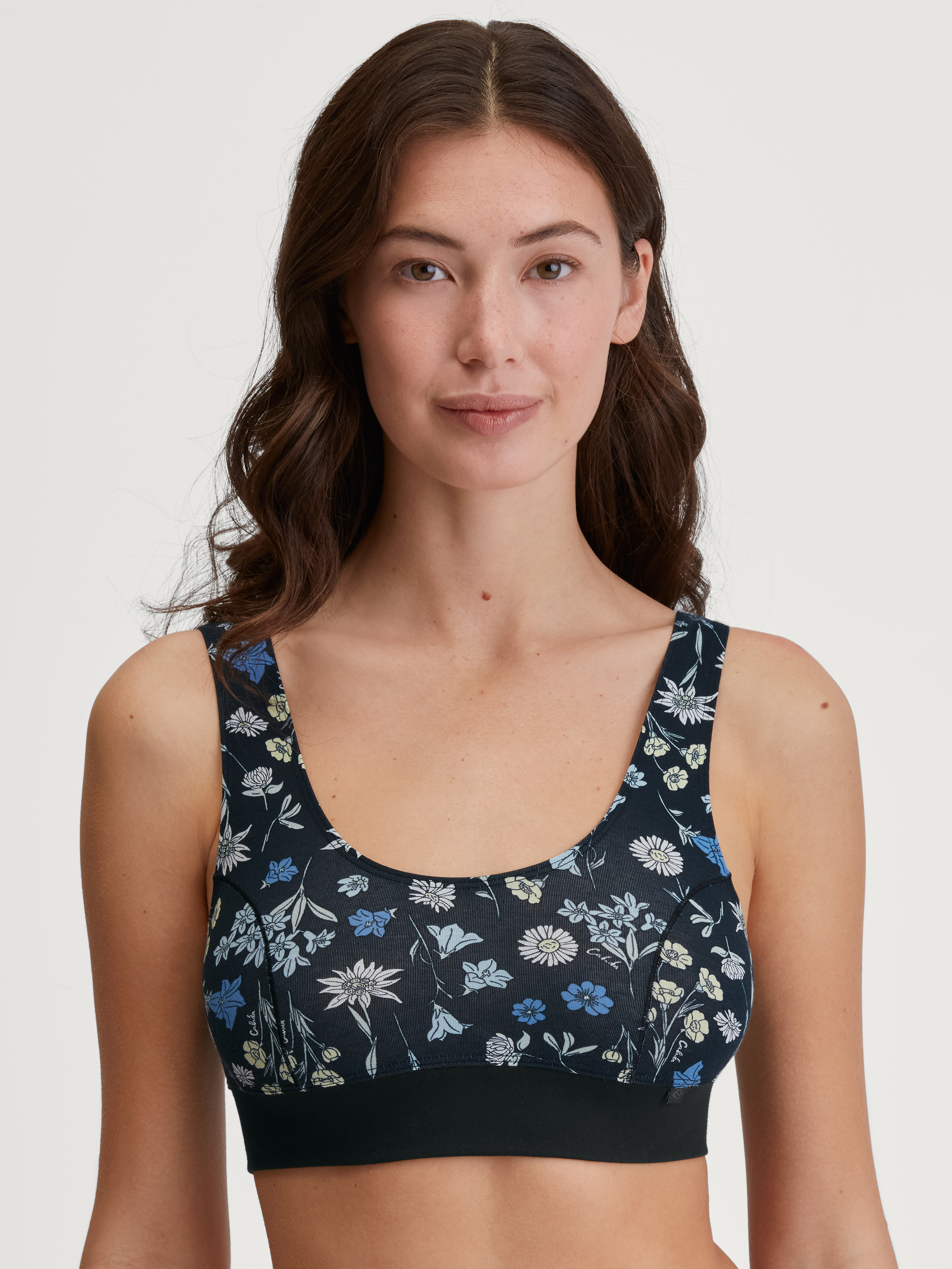 Brassière à bretelles Coton ELASTIC TREND, CALIDA