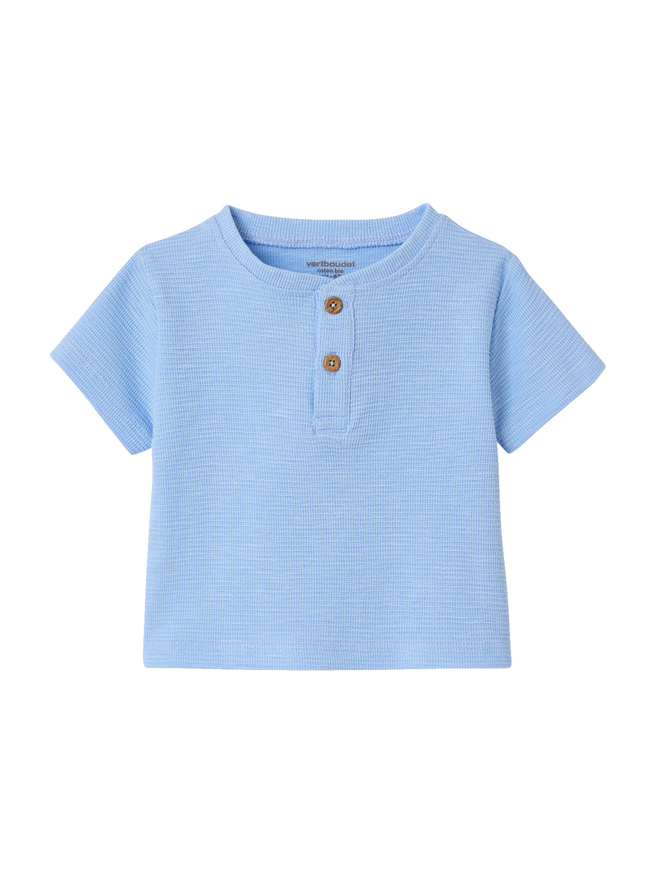 T-shirt coton bio, VERTBAUDET
