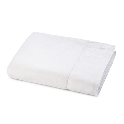 Helmae Embroidered Organic Cotton Bath Towel AM.PM
