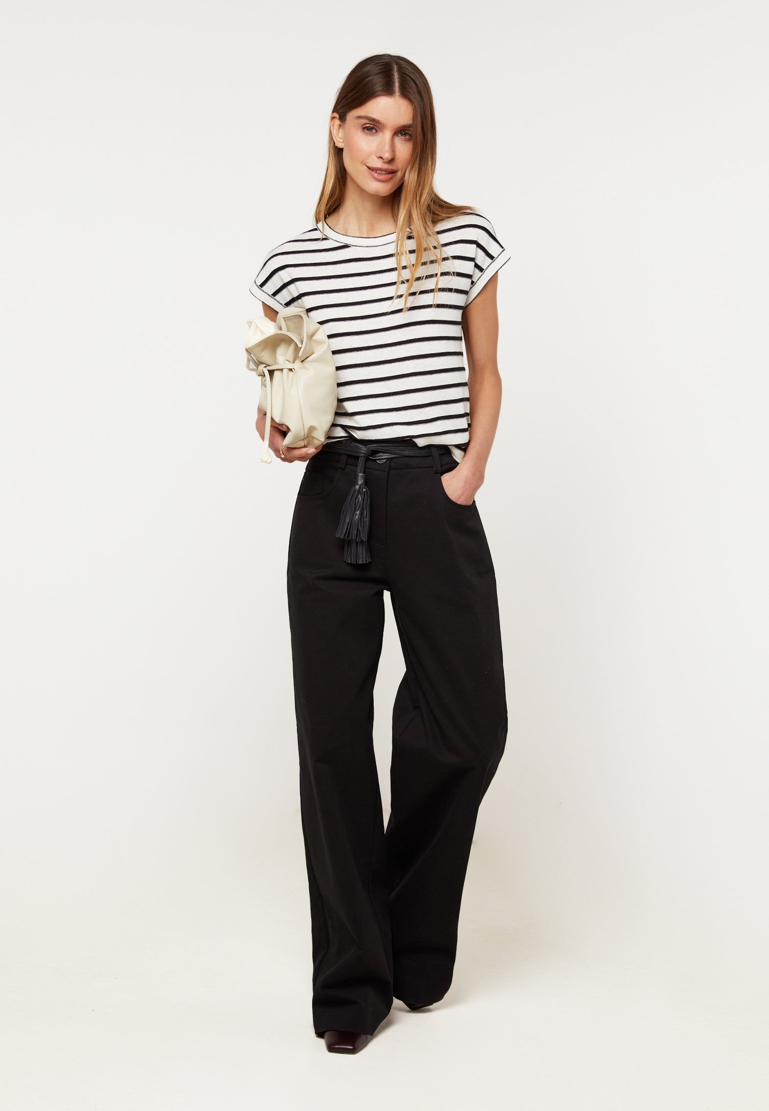 Pantalon droit en toile, RODIER