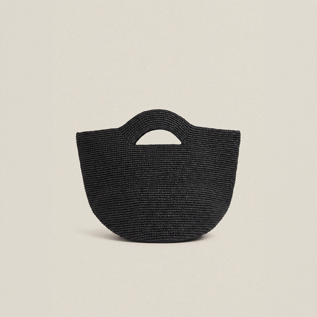 Sac demi-lune tressé FEDOR, BENOA