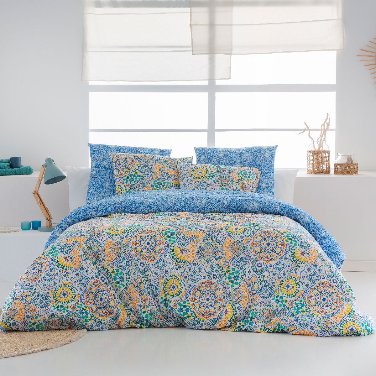 Houssde de couette réversible en coton ENNA, NAF NAF HOME