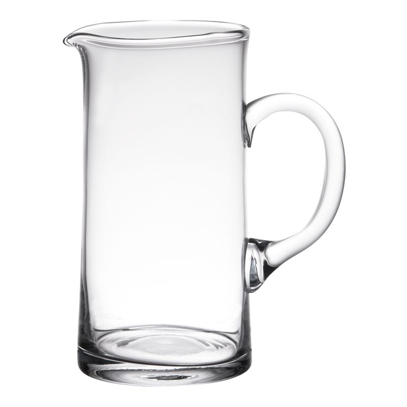 Carafe pichet en verre 1 L couvercle plastique bleu - Frigoverre - Bormioli  Rocco