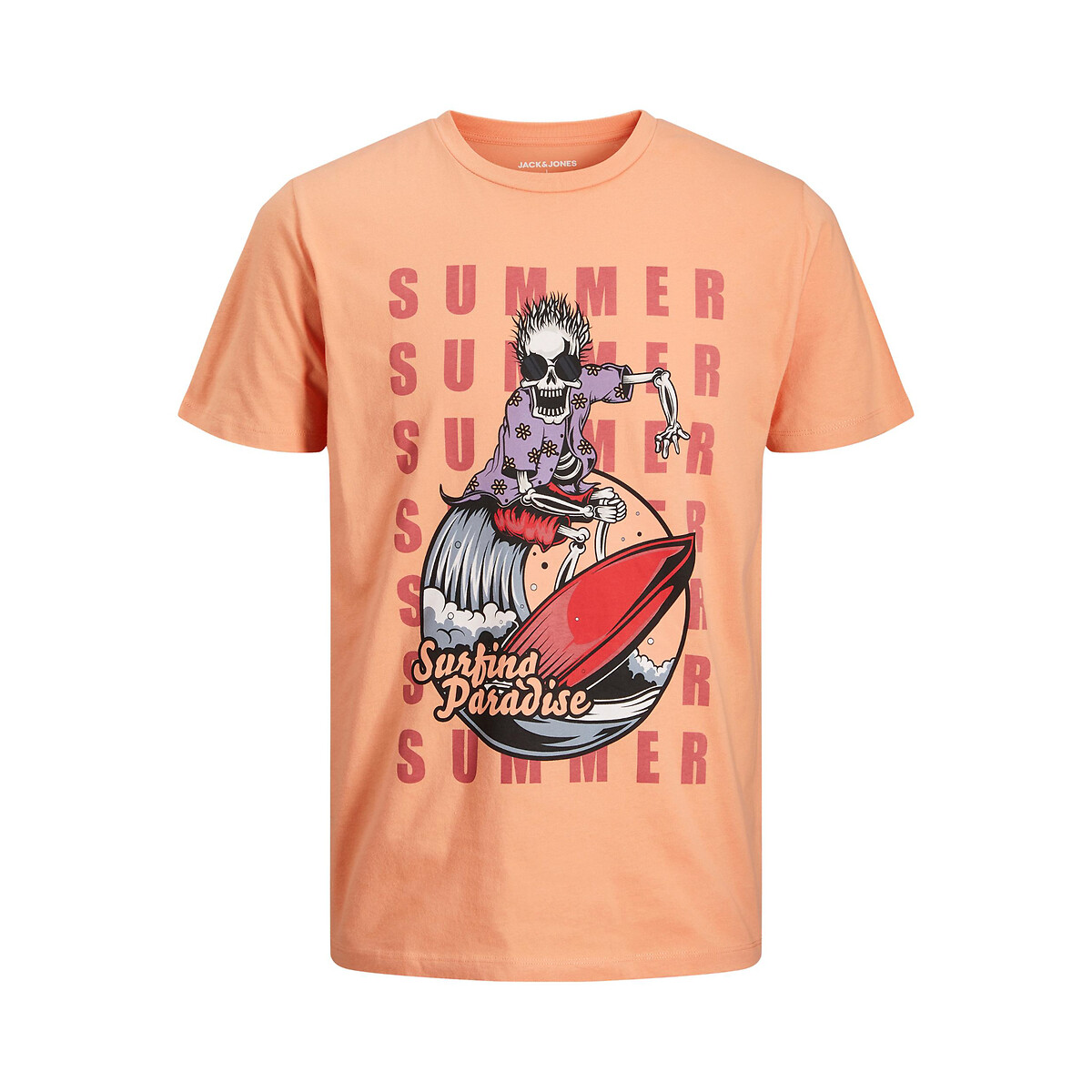 Orange t-shirt mens | La Redoute