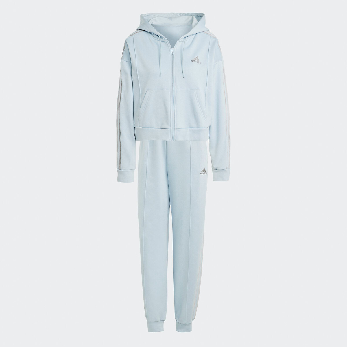 Light blue adidas clearance tracksuit