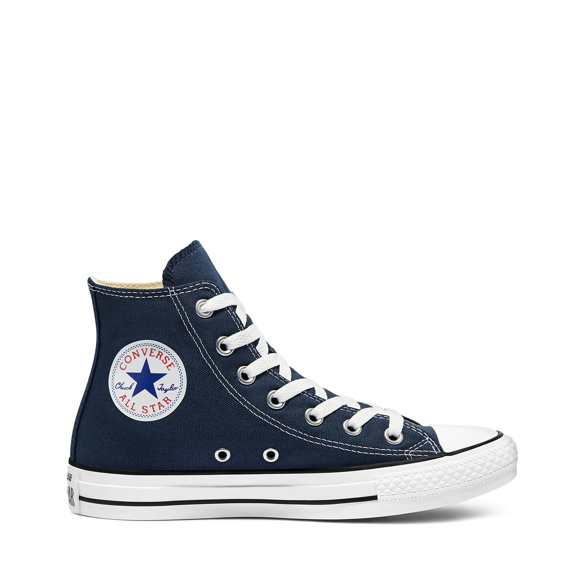 Chuck taylor all star core canvas high top trainers , navy, Converse ...