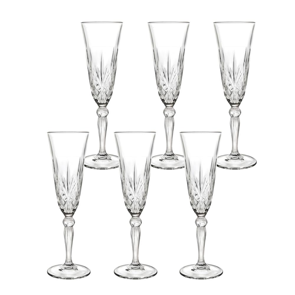Boite de 6 flutes Mélodia 16 cl - MÉLODIA, RCR
