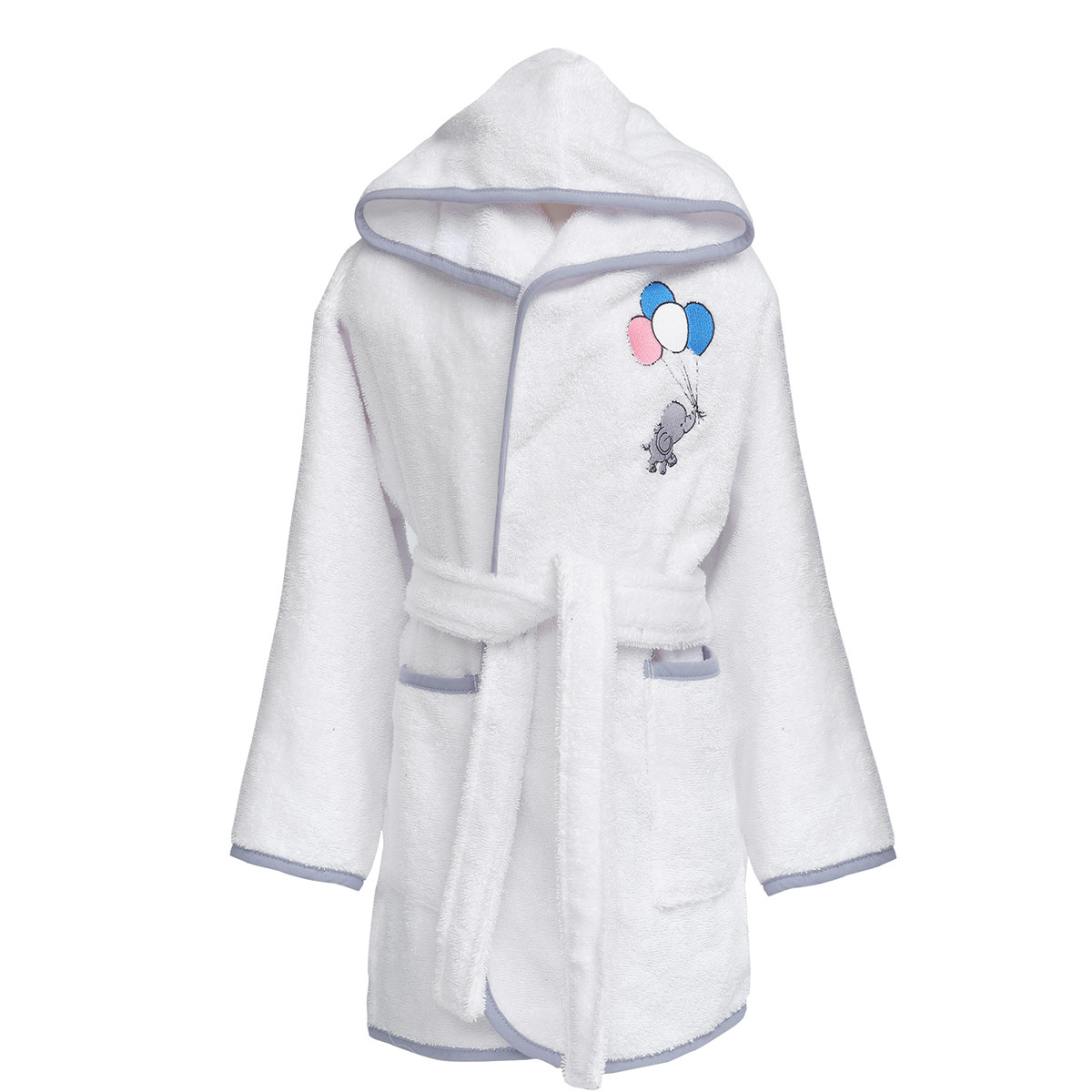 Peignoir de bain enfant 450 g/m² SIDNEY L'ELEPHANT, SENSEI MAISON