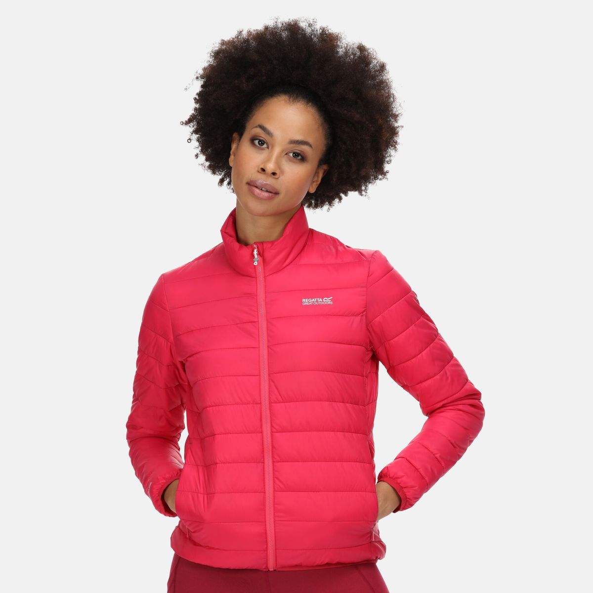 Manteau discount rose foncé