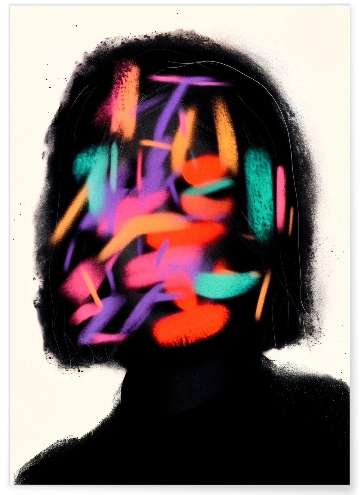 Affiche Explosion chromatique, L'AFFICHERIE