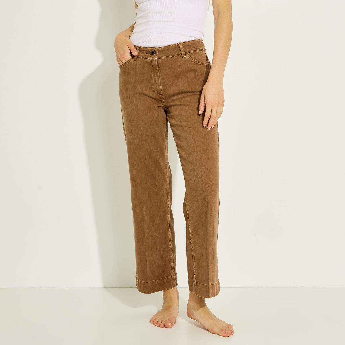 Jean flare raccourci KANSAS RF02, GRAIN DE MALICE