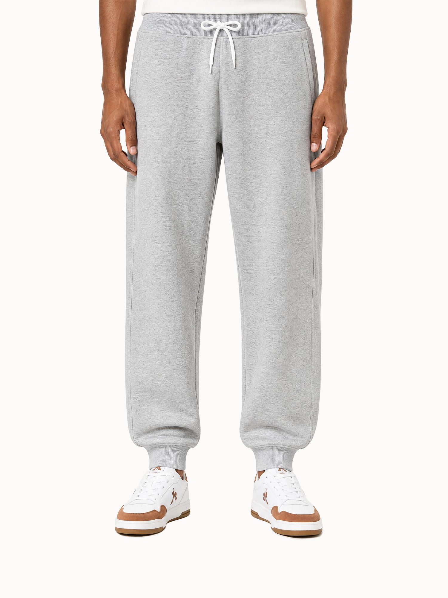 Pantalon relax en molleton gratté Contemporain, LE COQ SPORTIF